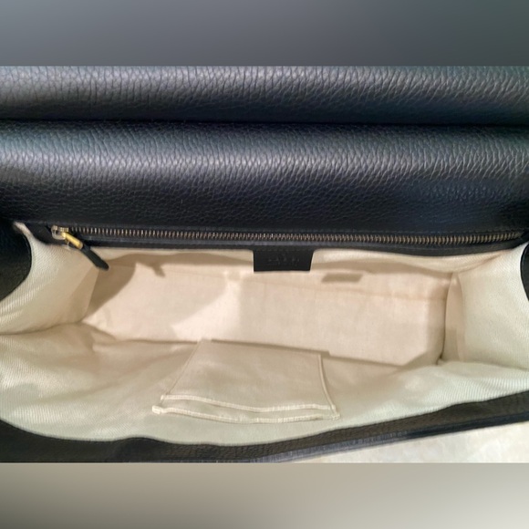 Gucci Collector’s Edition Black Animalier GG Marmont Top Handle Bag - RARE - Picture 4 of 17